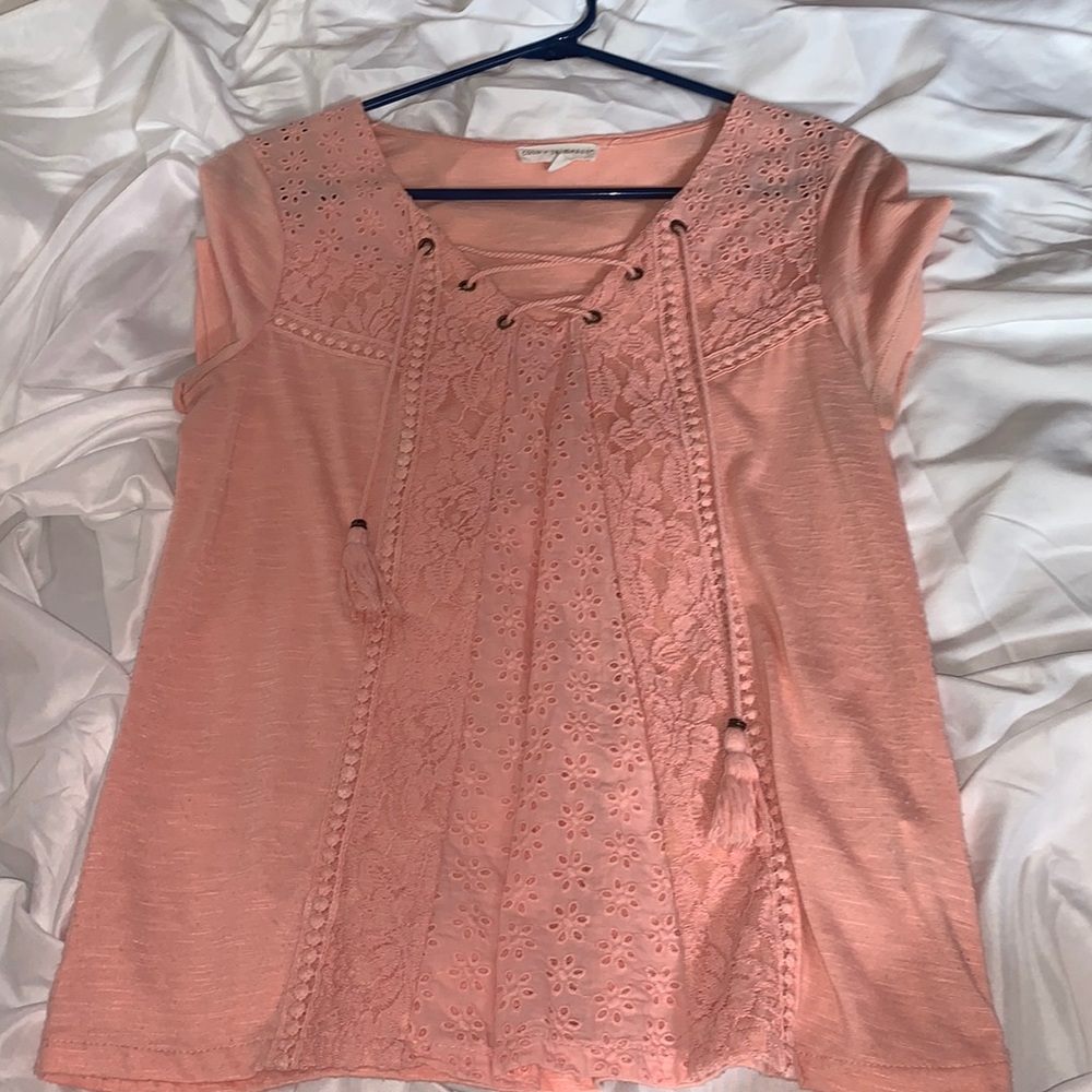 Short sleeve blouse